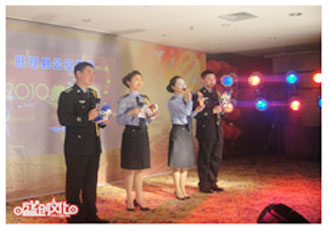    旺蒼縣公安晚會