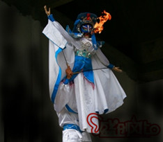 《木偶變臉吐火》